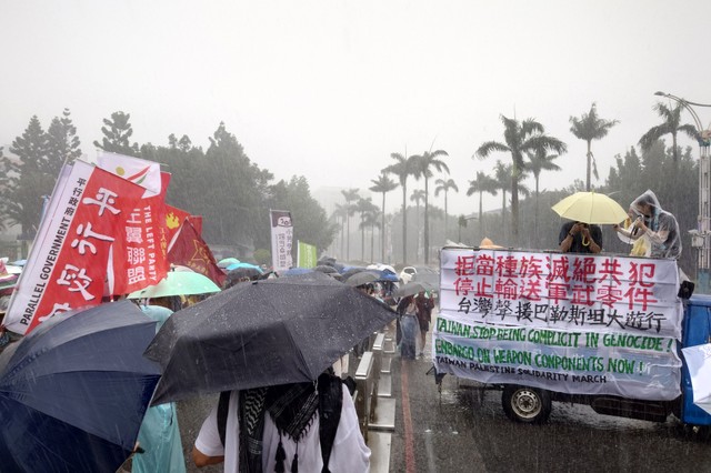 Image for Taiwan Palestine Solidarity March 1129