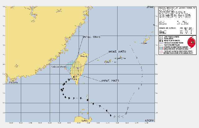 Image for Krathon (Tropical Depression 20W) JTWC Warning #27 Final Warning Issued at 03/2100Z